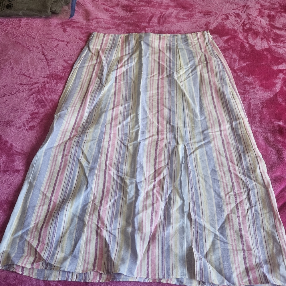 Striped Multicolor Women's Skirt